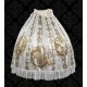 Foxs Feathers Gold Skeleton Skirt(Leftovers/Full Payment Without Shipping)